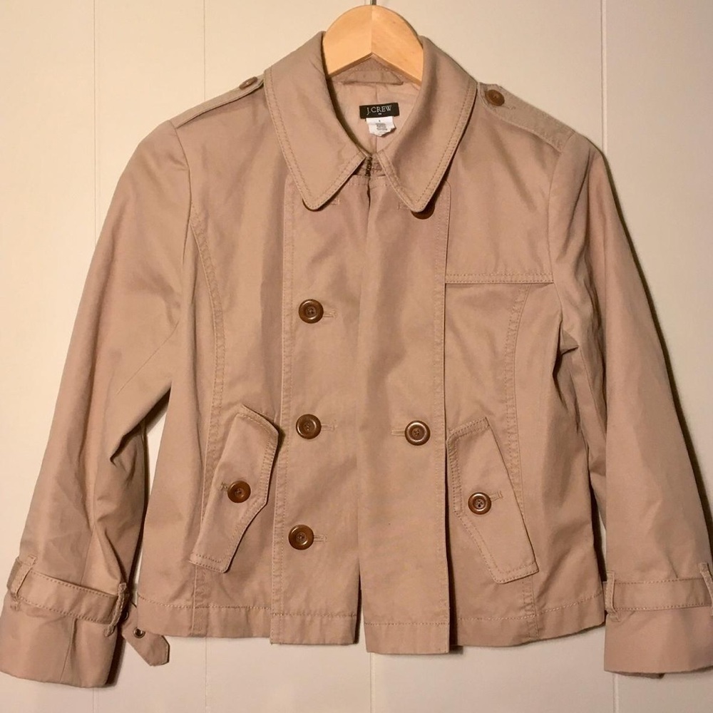 J. Crew beige jacket